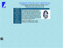 Tablet Screenshot of marineinsureservices.com